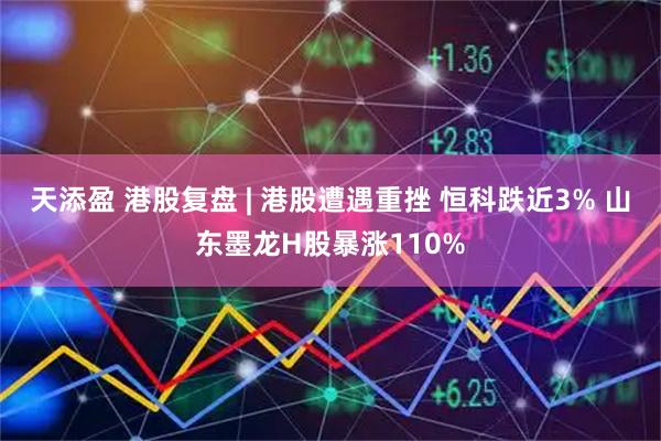天添盈 港股复盘 | 港股遭遇重挫 恒科跌近3% 山东墨龙H股暴涨110%