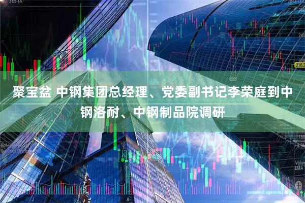 聚宝盆 中钢集团总经理、党委副书记李荣庭到中钢洛耐、中钢制品院调研