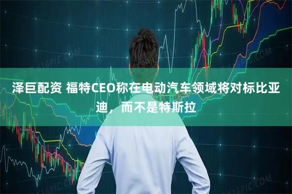 泽巨配资 福特CEO称在电动汽车领域将对标比亚迪，而不是特斯拉